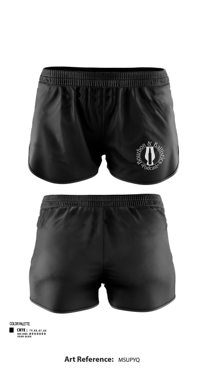 Bpurbon and Ballistics Podcast 12058467 Women's Shorts - 116