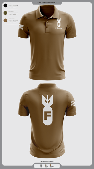 Short Sleeve Performance Polo, F Central, Police, Teamtime, Team time, sublimation, custom sports apparel, team uniforms, spirit wear, spiritwear, sports uniforms, custom shirts, team store, custom team store, fundraiser sports, apparel fundraiser