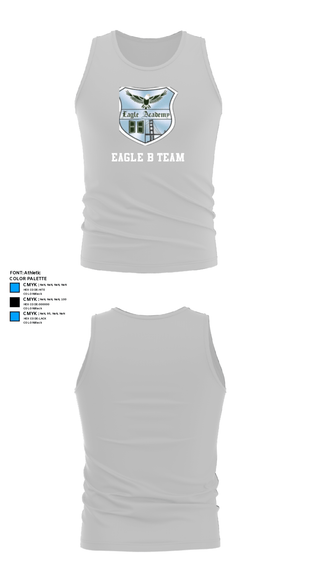 Tank Top, Eagle b team, Men's Basketball, Teamtime, Team time, sublimation, custom sports apparel, team uniforms, spirit wear, spiritwear, sports uniforms, custom shirts, team store, custom team store, fundraiser sports, apparel fundraiser