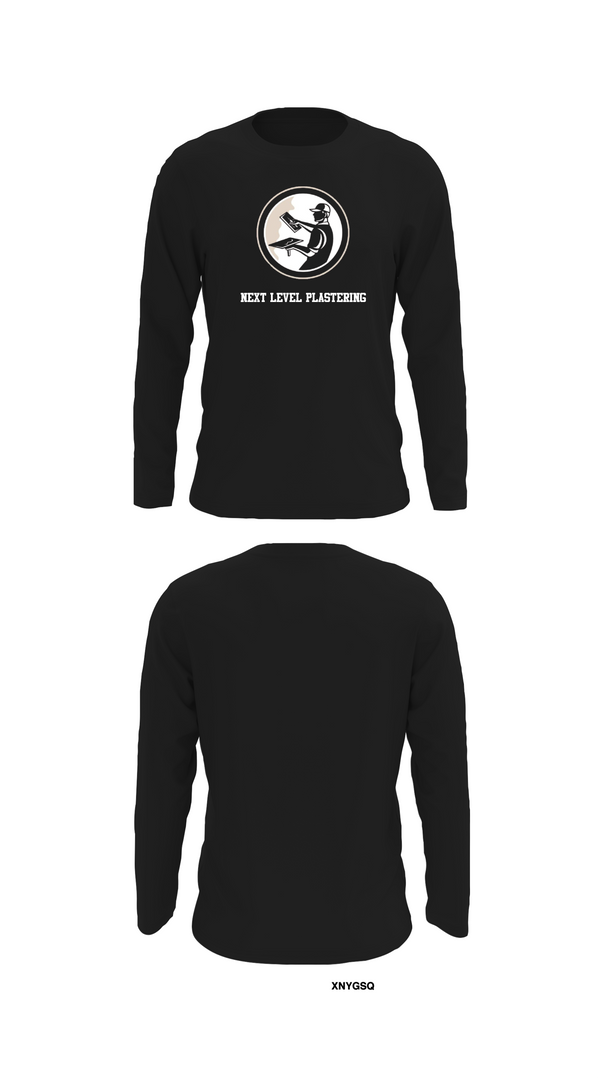 Long Sleeve Performance Shirt, Next Level Plastering, , Teamtime, Team time, sublimation, custom sports apparel, team uniforms, spirit wear, spiritwear, sports uniforms, custom shirts, team store, custom team store, fundraiser sports, apparel fundraiser