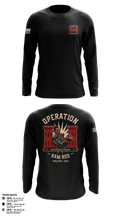 305th En Co 82429511 Long Sleeve Performance Polo - 4