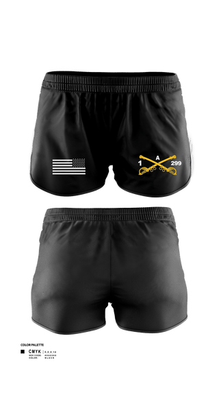 Womens Shorts, Bad boyzBlue Ewok, Army, Teamtime, Team time, sublimation, custom sports apparel, team uniforms, spirit wear, spiritwear, sports uniforms, custom shirts, team store, custom team store, fundraiser sports, apparel fundraiser