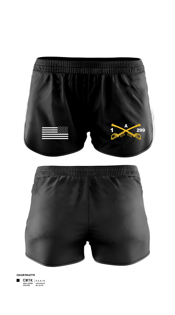 Womens Shorts, Bad boyzBlue Ewok, Army, Teamtime, Team time, sublimation, custom sports apparel, team uniforms, spirit wear, spiritwear, sports uniforms, custom shirts, team store, custom team store, fundraiser sports, apparel fundraiser