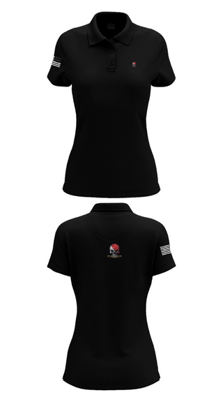 Women's Short Sleeve Performance Polo, Bonecrushers, , Teamtime, Team time, sublimation, custom sports apparel, team uniforms, spirit wear, spiritwear, sports uniforms, custom shirts, team store, custom team store, fundraiser sports, apparel fundraiser