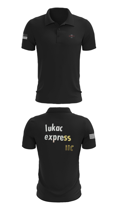 LUKAC EXPRESS LLC 92222095 Short Sleeve Performance Polo - 28