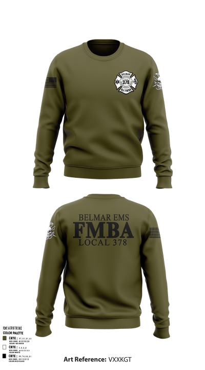 Belmar FMBA 91468281 Crew Neck Sweatshirt - 120
