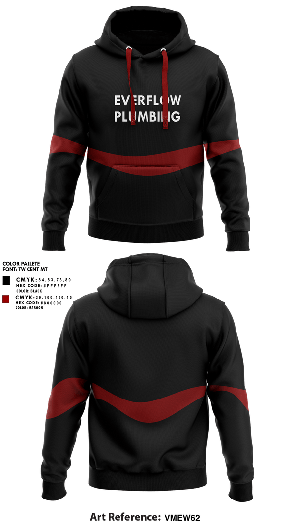 Hoodie, EVERFLOW PLUMBING, , Teamtime, Team time, sublimation, custom sports apparel, team uniforms, spirit wear, spiritwear, sports uniforms, custom shirts, team store, custom team store, fundraiser sports, apparel fundraiser