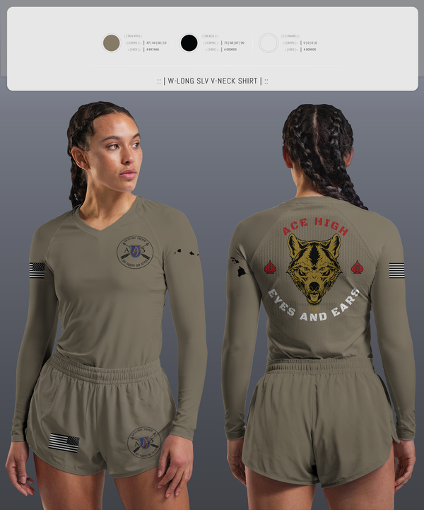 Womens Long Sleeve Vneck Shirt, RAS 1-27, , Teamtime, Team time, sublimation, custom sports apparel, team uniforms, spirit wear, spiritwear, sports uniforms, custom shirts, team store, custom team store, fundraiser sports, apparel fundraiser