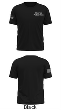 Monroe Police Dept 34408574 Old School Cotton Feel Shirt - 29