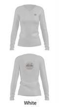 Armstrong Towing & Recovery LLC 19336053 Women's Long Sleeve V-neck Shirt - 16