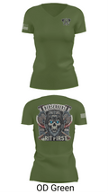 Baker 3-509th 3rd Plt 1st squad 60073036 Women's Short Sleeve V-neck Shirt - 48