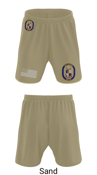 Athletic Shorts With Pockets, USS LABOON - DDG 58, Navy, Teamtime, Team time, sublimation, custom sports apparel, team uniforms, spirit wear, spiritwear, sports uniforms, custom shirts, team store, custom team store, fundraiser sports, apparel fundraiser