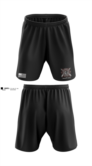 Athletic Shorts With Pockets, Comanche Squad, Army, Teamtime, Team time, sublimation, custom sports apparel, team uniforms, spirit wear, spiritwear, sports uniforms, custom shirts, team store, custom team store, fundraiser sports, apparel fundraiser