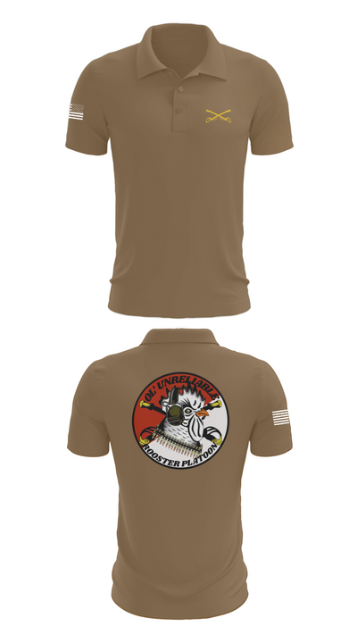 ROOSTER 24991887 Short Sleeve Performance Polo - 7
