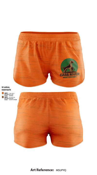 Cass River game recovery 87897847 Women's Shorts - 1
