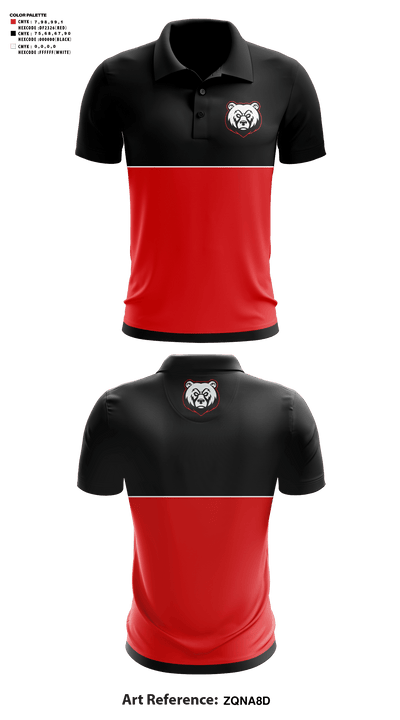Bear River High School Golf 54713106 Short Sleeve Performance Polo - 41