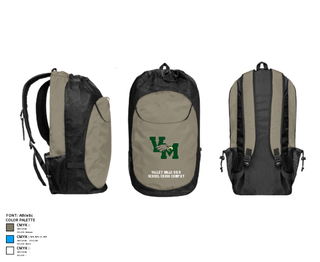 Gear Bag, Valley Mills High School Cross Country, Cross Country, Teamtime, Team time, sublimation, custom sports apparel, team uniforms, spirit wear, spiritwear, sports uniforms, custom shirts, team store, custom team store, fundraiser sports, apparel fundraiser