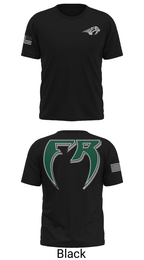 Short Sleeve Performance Shirt, Fossil Ridge High School Baseball, Baseball, Teamtime, Team time, sublimation, custom sports apparel, team uniforms, spirit wear, spiritwear, sports uniforms, custom shirts, team store, custom team store, fundraiser sports, apparel fundraiser