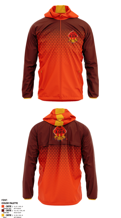 3 O's 95365157 Windbreaker - 1