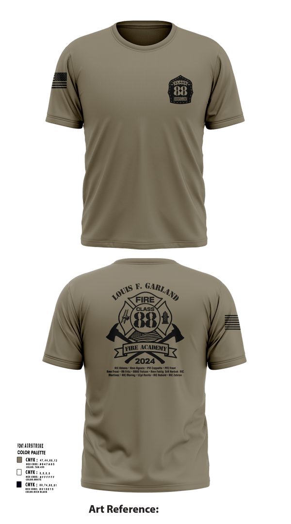 Short Sleeve Performance Shirt, Class 88, Air Force, Teamtime, Team time, sublimation, custom sports apparel, team uniforms, spirit wear, spiritwear, sports uniforms, custom shirts, team store, custom team store, fundraiser sports, apparel fundraiser