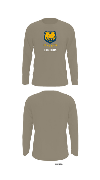 Long Sleeve Performance Shirt, UNC BEARS, , Teamtime, Team time, sublimation, custom sports apparel, team uniforms, spirit wear, spiritwear, sports uniforms, custom shirts, team store, custom team store, fundraiser sports, apparel fundraiser
