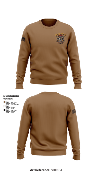 Crew Neck Sweatshirt, Fuel Dawgs, Army, Teamtime, Team time, sublimation, custom sports apparel, team uniforms, spirit wear, spiritwear, sports uniforms, custom shirts, team store, custom team store, fundraiser sports, apparel fundraiser