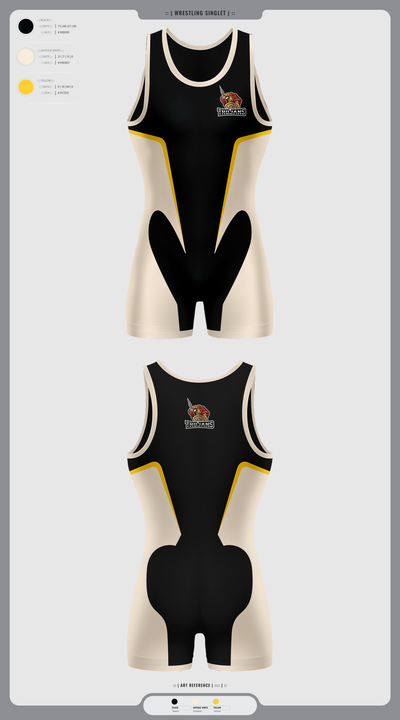 TROJANS Wrestling Singlet - 1