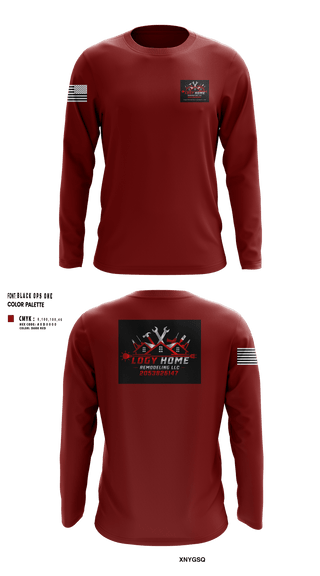 Long Sleeve Performance Shirt, Logy home construction & renovation LLC, , Teamtime, Team time, sublimation, custom sports apparel, team uniforms, spirit wear, spiritwear, sports uniforms, custom shirts, team store, custom team store, fundraiser sports, apparel fundraiser