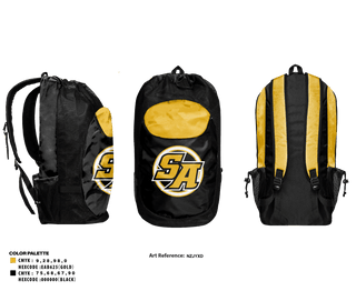 Gear Bag, Saint Anthony's High School Soccer, Women's Soccer, Teamtime, Team time, sublimation, custom sports apparel, team uniforms, spirit wear, spiritwear, sports uniforms, custom shirts, team store, custom team store, fundraiser sports, apparel fundraiser