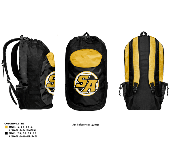 Gear Bag, Saint Anthony's High School Soccer, Women's Soccer, Teamtime, Team time, sublimation, custom sports apparel, team uniforms, spirit wear, spiritwear, sports uniforms, custom shirts, team store, custom team store, fundraiser sports, apparel fundraiser
