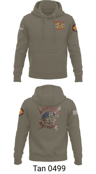 Hoodie, Archer Battery 2-2 FA, Army, Teamtime, Team time, sublimation, custom sports apparel, team uniforms, spirit wear, spiritwear, sports uniforms, custom shirts, team store, custom team store, fundraiser sports, apparel fundraiser