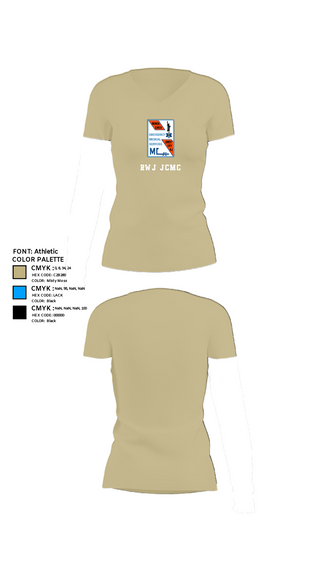 Womens Short Sleeve Vneck Shirt, RWJ JCMC, Fire Department, Teamtime, Team time, sublimation, custom sports apparel, team uniforms, spirit wear, spiritwear, sports uniforms, custom shirts, team store, custom team store, fundraiser sports, apparel fundraiser