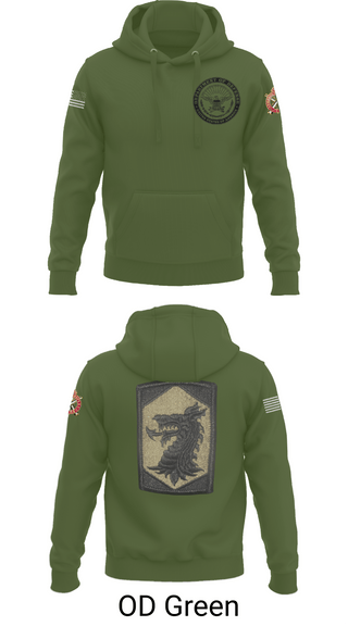 Hoodie, 445 Chemical Company, National Guard, Teamtime, Team time, sublimation, custom sports apparel, team uniforms, spirit wear, spiritwear, sports uniforms, custom shirts, team store, custom team store, fundraiser sports, apparel fundraiser