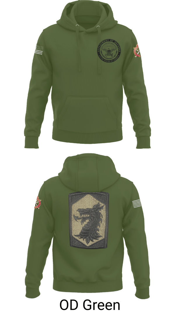 Hoodie, 445 Chemical Company, National Guard, Teamtime, Team time, sublimation, custom sports apparel, team uniforms, spirit wear, spiritwear, sports uniforms, custom shirts, team store, custom team store, fundraiser sports, apparel fundraiser