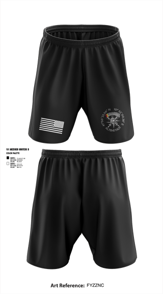 Athletic Shorts With Pockets, XI. Inspektion, Army, Teamtime, Team time, sublimation, custom sports apparel, team uniforms, spirit wear, spiritwear, sports uniforms, custom shirts, team store, custom team store, fundraiser sports, apparel fundraiser