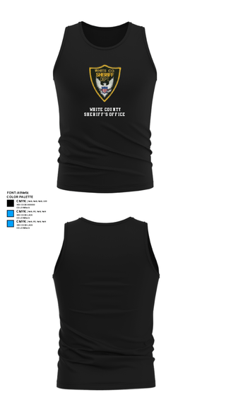 Tank Top, White County Sheriff's Office, Police, Teamtime, Team time, sublimation, custom sports apparel, team uniforms, spirit wear, spiritwear, sports uniforms, custom shirts, team store, custom team store, fundraiser sports, apparel fundraiser