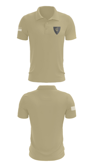 Short Sleeve Performance Polo, 38th Infantry Division, , Teamtime, Team time, sublimation, custom sports apparel, team uniforms, spirit wear, spiritwear, sports uniforms, custom shirts, team store, custom team store, fundraiser sports, apparel fundraiser
