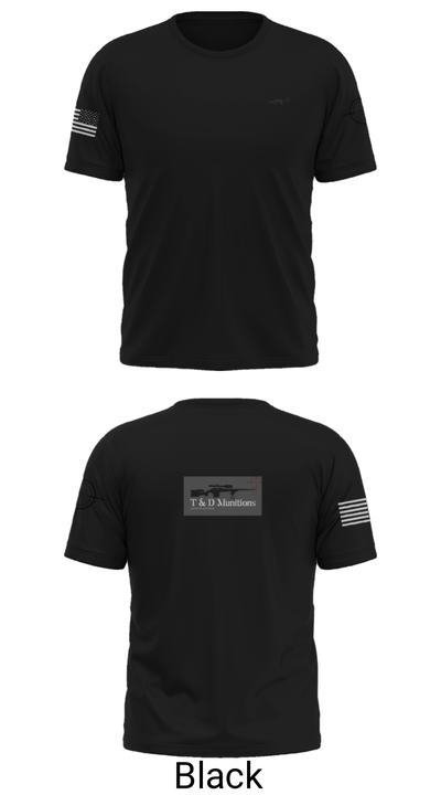 T&D Munitions 93716170 Short Sleeve Performance Shirt - 30