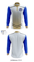 Bradwell Institute Volleyball 8244530 Quarter Zip Jacket - 10
