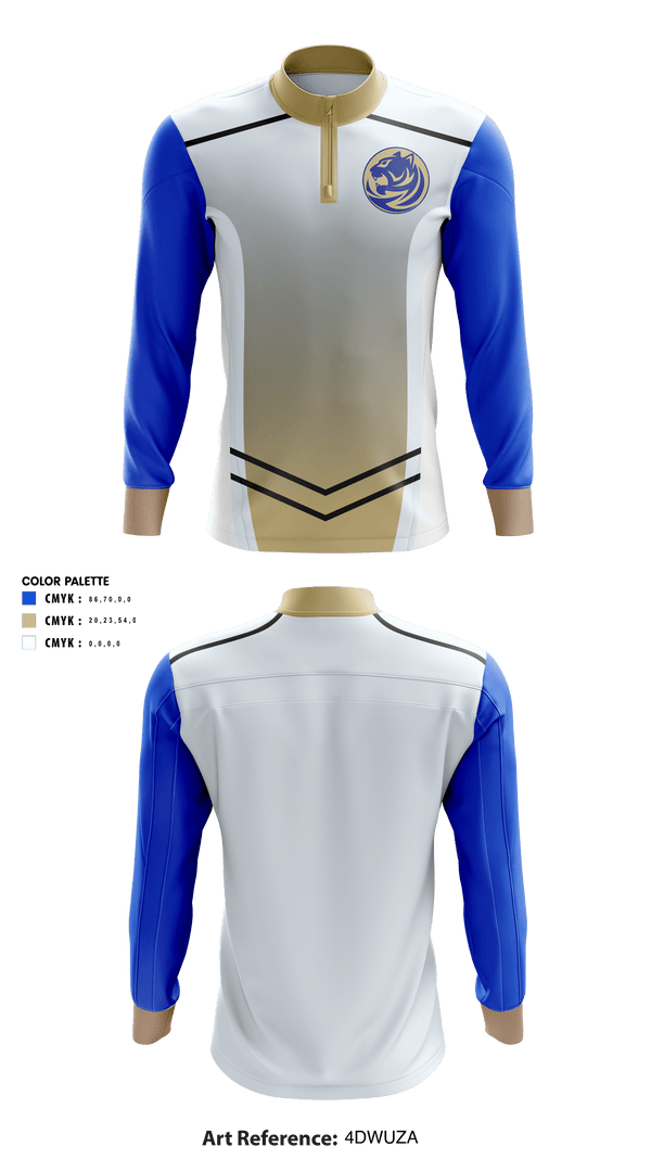 Quarter Zip Jacket, Bradwell Institute Volleyball, Women's Volleyball, Teamtime, Team time, sublimation, custom sports apparel, team uniforms, spirit wear, spiritwear, sports uniforms, custom shirts, team store, custom team store, fundraiser sports, apparel fundraiser