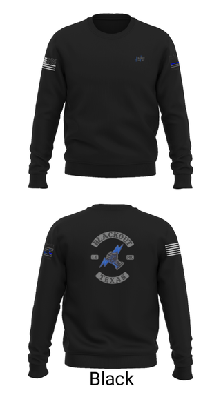 Crew Neck Sweatshirt, BLACKOUT LE-MC, , Teamtime, Team time, sublimation, custom sports apparel, team uniforms, spirit wear, spiritwear, sports uniforms, custom shirts, team store, custom team store, fundraiser sports, apparel fundraiser