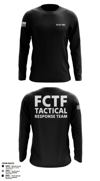 Long Sleeve Performance Shirt, FCTF TRT, Police, Teamtime, Team time, sublimation, custom sports apparel, team uniforms, spirit wear, spiritwear, sports uniforms, custom shirts, team store, custom team store, fundraiser sports, apparel fundraiser