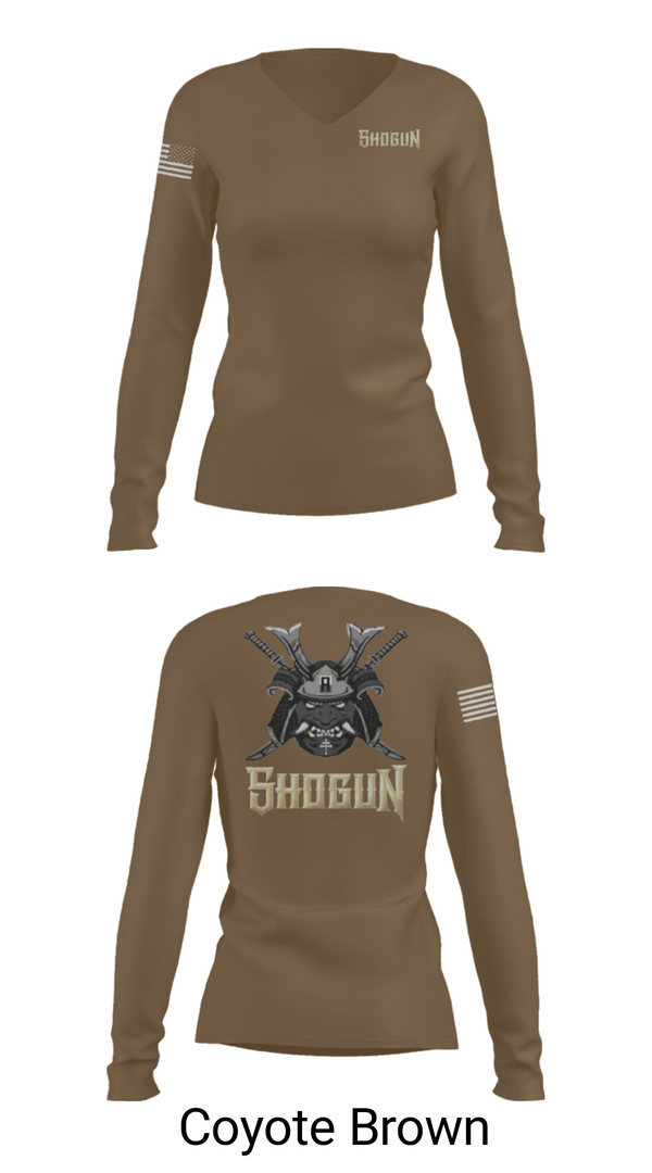 Womens Long Sleeve Vneck Shirt, Shogun, , Teamtime, Team time, sublimation, custom sports apparel, team uniforms, spirit wear, spiritwear, sports uniforms, custom shirts, team store, custom team store, fundraiser sports, apparel fundraiser