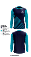 Gulf Shores High School Cross Country 35154997 Long Sleeve Performance Shirt - 1