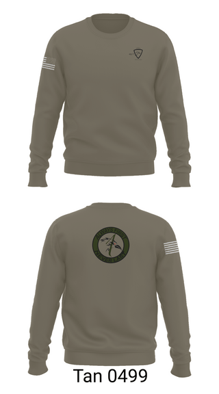 Crew Neck Sweatshirt, 1055th Trans 1st Plt, National Guard, Teamtime, Team time, sublimation, custom sports apparel, team uniforms, spirit wear, spiritwear, sports uniforms, custom shirts, team store, custom team store, fundraiser sports, apparel fundraiser