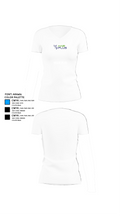 4Hair Plus 30643796 Women's Short Sleeve V-neck Shirt - 18