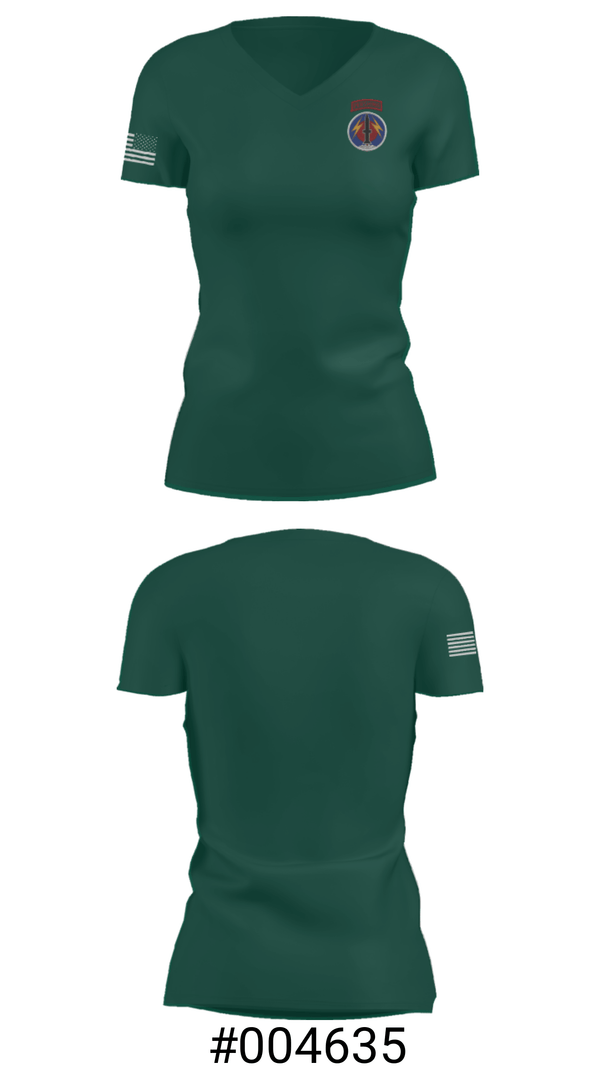 Women's Short Sleeve Vneck Shirt, Pershing, Army, Teamtime, Team time, sublimation, custom sports apparel, team uniforms, spirit wear, spiritwear, sports uniforms, custom shirts, team store, custom team store, fundraiser sports, apparel fundraiser