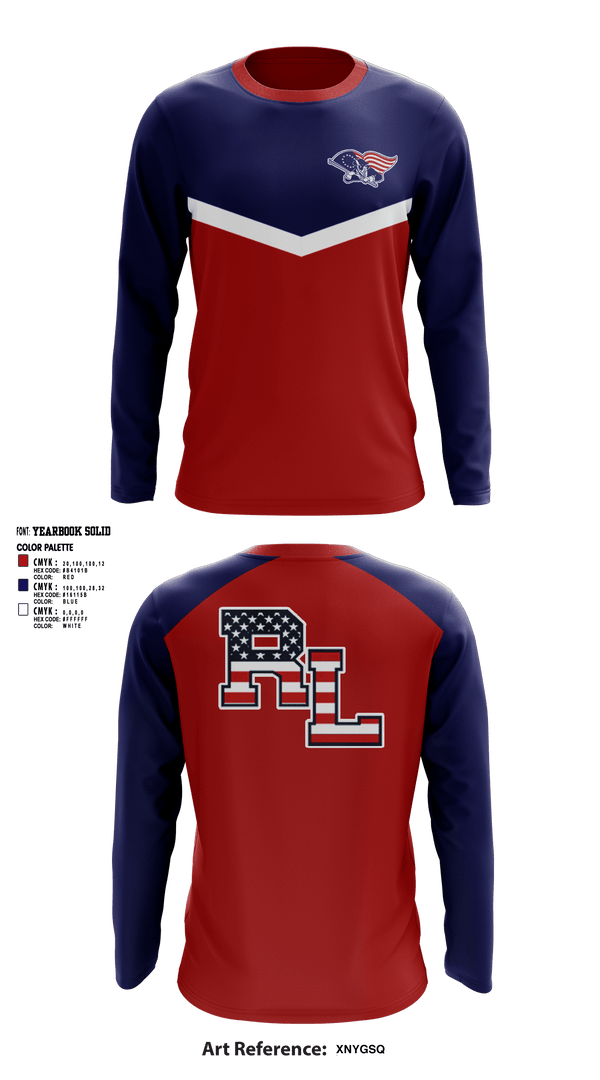 Long Sleeve Performance Shirt, Red Land High School Cheer, Cheer, Teamtime, Team time, sublimation, custom sports apparel, team uniforms, spirit wear, spiritwear, sports uniforms, custom shirts, team store, custom team store, fundraiser sports, apparel fundraiser