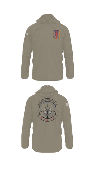 Windbreaker, 1-169th E Company, National Guard, Teamtime, Team time, sublimation, custom sports apparel, team uniforms, spirit wear, spiritwear, sports uniforms, custom shirts, team store, custom team store, fundraiser sports, apparel fundraiser
