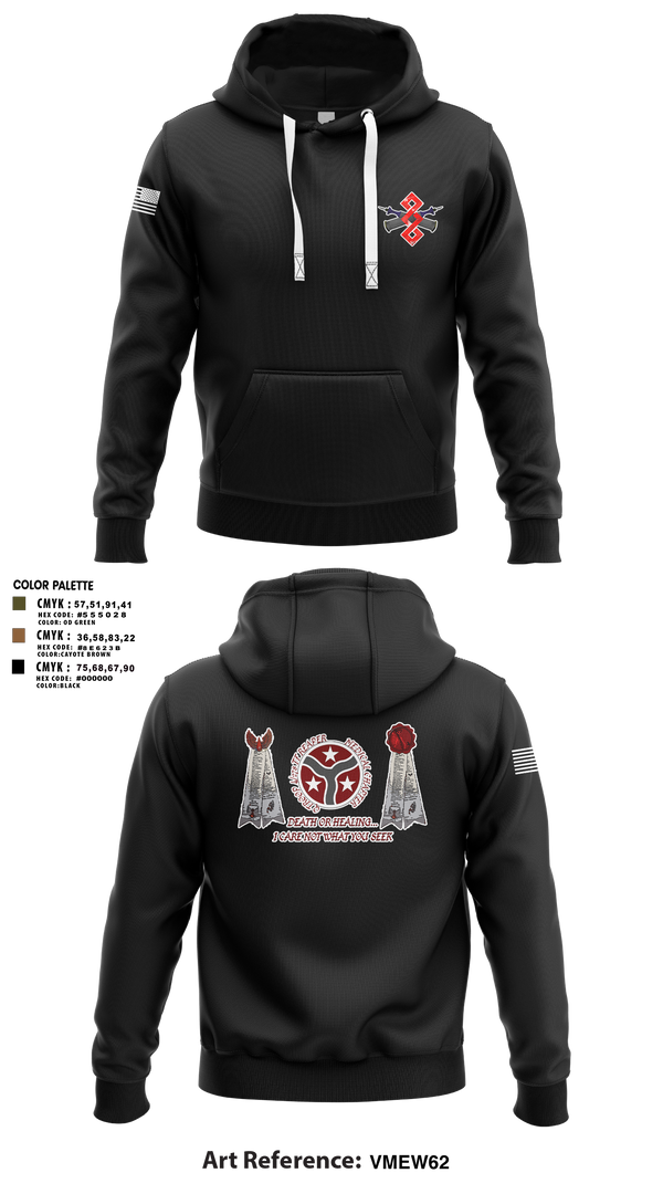 Hoodie, q trp 4/278th, , Teamtime, Team time, sublimation, custom sports apparel, team uniforms, spirit wear, spiritwear, sports uniforms, custom shirts, team store, custom team store, fundraiser sports, apparel fundraiser